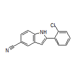 2-(2-Chlorophenyl)-1H-indole-5-carbonitrile