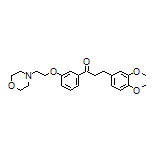 3-(3,4-Dimethoxyphenyl)-1-[3-(2-morpholinoethoxy)phenyl]propan-1-one