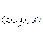 (R)-3-(3,4-Dimethoxyphenyl)-1-[3-(2-morpholinoethoxy)phenyl]propan-1-ol