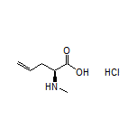 (S)-2-(Methylamino)-4-pentenoic Acid Hydrochloride
