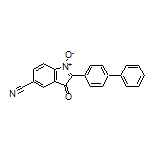 2-(4-Biphenylyl)-5-cyano-3-oxo-3H-indole 1-Oxide