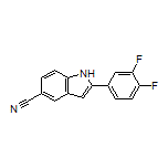 2-(3,4-Difluorophenyl)-1H-indole-5-carbonitrile