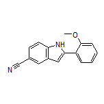 2-(2-Methoxyphenyl)-1H-indole-5-carbonitrile