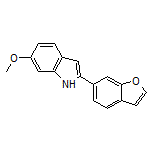 2-(Benzofuran-6-yl)-6-methoxy-1H-indole
