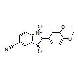 5-Cyano-2-(3,4-dimethoxyphenyl)-3-oxo-3H-indole 1-Oxide
