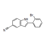 2-(2-Bromophenyl)-1H-indole-5-carbonitrile