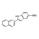 2-(Naphthalen-2-yl)-1H-indole-5-carbonitrile