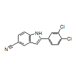 2-(3,4-Dichlorophenyl)-1H-indole-5-carbonitrile