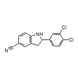 2-(3,4-Dichlorophenyl)indoline-5-carbonitrile