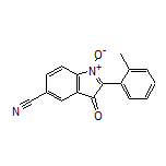 5-Cyano-3-oxo-2-(o-tolyl)-3H-indole 1-Oxide