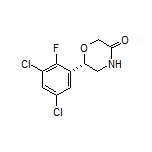 (S)-6-(3,5-Dichloro-2-fluorophenyl)morpholin-3-one