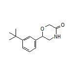 6-[3-(tert-Butyl)phenyl]morpholin-3-one