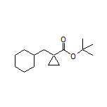 tert-Butyl 1-(Cyclohexylmethyl)cyclopropane-1-carboxylate