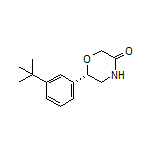 (S)-6-[3-(tert-Butyl)phenyl]morpholin-3-one