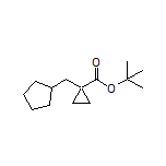 tert-Butyl 1-(Cyclopentylmethyl)cyclopropane-1-carboxylate