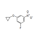 1-Cyclopropoxy-3-fluoro-5-nitrobenzene