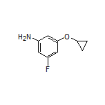 3-Cyclopropoxy-5-fluoroaniline