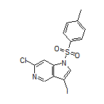 6-Chloro-3-iodo-1-tosyl-1H-pyrrolo[3,2-c]pyridine