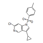 6-Chloro-3-cyclopropyl-1-tosyl-1H-pyrrolo[3,2-c]pyridine
