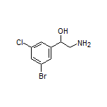 2-Amino-1-(3-bromo-5-chlorophenyl)ethanol