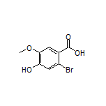 2-Bromo-4-hydroxy-5-methoxybenzoic Acid