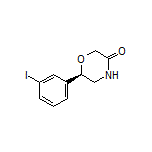 (R)-6-(3-Iodophenyl)morpholin-3-one