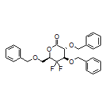 (3R,4R,6R)-3,4-Bis(benzyloxy)-6-[(benzyloxy)methyl]-5,5-difluorotetrahydro-2H-pyran-2-one