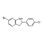 6-Bromo-2-(4-chlorophenyl)indoline