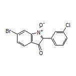 6-Bromo-2-(3-chlorophenyl)-3-oxo-3H-indole 1-Oxide