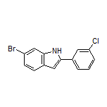 6-Bromo-2-(3-chlorophenyl)-1H-indole
