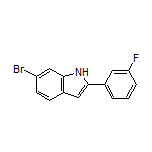6-Bromo-2-(3-fluorophenyl)-1H-indole