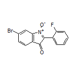 6-Bromo-2-(2-fluorophenyl)-3-oxo-3H-indole 1-Oxide