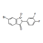 6-Bromo-2-(3,4-difluorophenyl)-3-oxo-3H-indole 1-Oxide