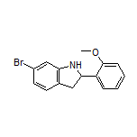6-Bromo-2-(2-methoxyphenyl)indoline