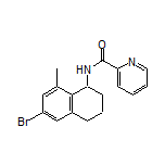 N-(6-Bromo-8-methyl-1,2,3,4-tetrahydronaphthalen-1-yl)picolinamide