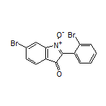 6-Bromo-2-(2-bromophenyl)-3-oxo-3H-indole 1-Oxide