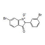 6-Bromo-2-(3-bromophenyl)-3-oxo-3H-indole 1-Oxide
