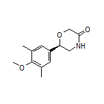 (R)-6-(4-Methoxy-3,5-dimethylphenyl)morpholin-3-one