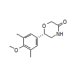 (S)-6-(4-Methoxy-3,5-dimethylphenyl)morpholin-3-one