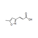 (E)-3-(5-Methylisoxazol-3-yl)acrylic Acid