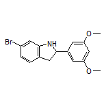 6-Bromo-2-(3,5-dimethoxyphenyl)indoline