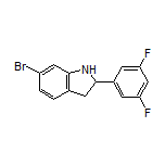 6-Bromo-2-(3,5-difluorophenyl)indoline