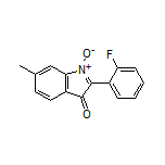 2-(2-Fluorophenyl)-6-methyl-3-oxo-3H-indole 1-Oxide