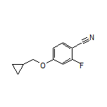 4-(Cyclopropylmethoxy)-2-fluorobenzonitrile