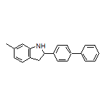 2-(4-Biphenylyl)-6-methylindoline