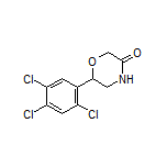 6-(2,4,5-Trichlorophenyl)morpholin-3-one