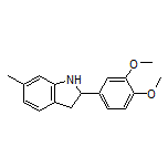 2-(3,4-Dimethoxyphenyl)-6-methylindoline