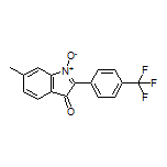 6-Methyl-3-oxo-2-[4-(trifluoromethyl)phenyl]-3H-indole 1-Oxide