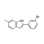 2-(3-Bromophenyl)-6-methyl-1H-indole
