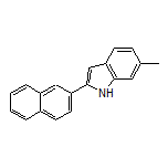 6-Methyl-2-(naphthalen-2-yl)-1H-indole